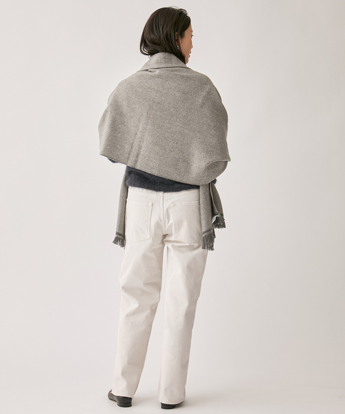 「upperhights」 デニムパンツ 25 コバルトブルー レディース_画像8