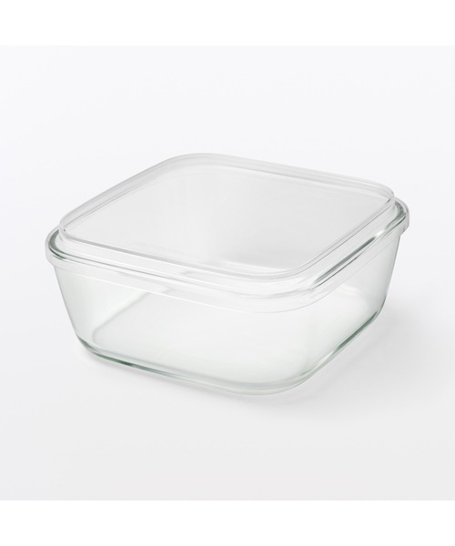 無印良品（MUJI） キッチン 蓋をしたままレンジで使える 耐熱ガラス