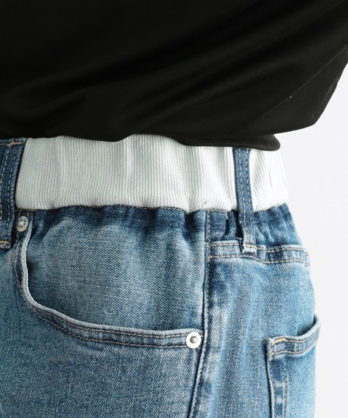「BARNYARDSTORM」 デニムパンツ S インディゴブルー レディースの画像
