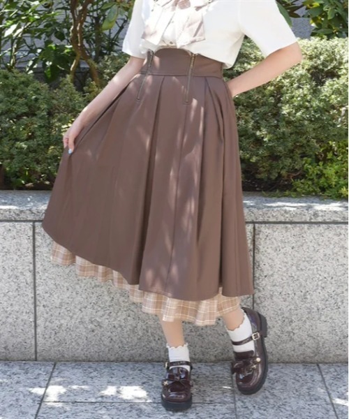axes femme（アクシーズ ファム） スカート カトラリージップスカート