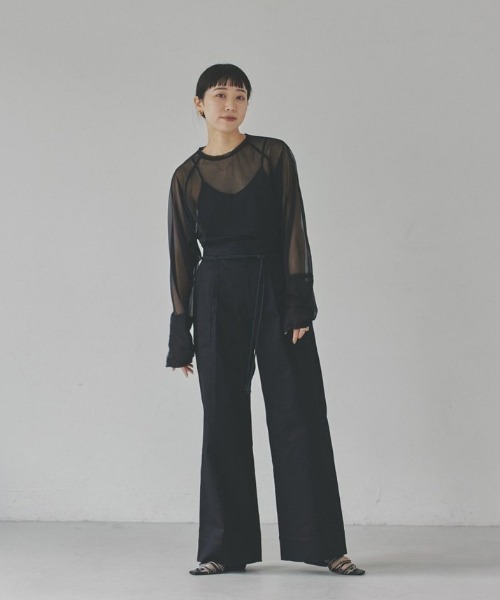 「TODAYFUL」 チノパンツ 36inch ベージュ レディース_3