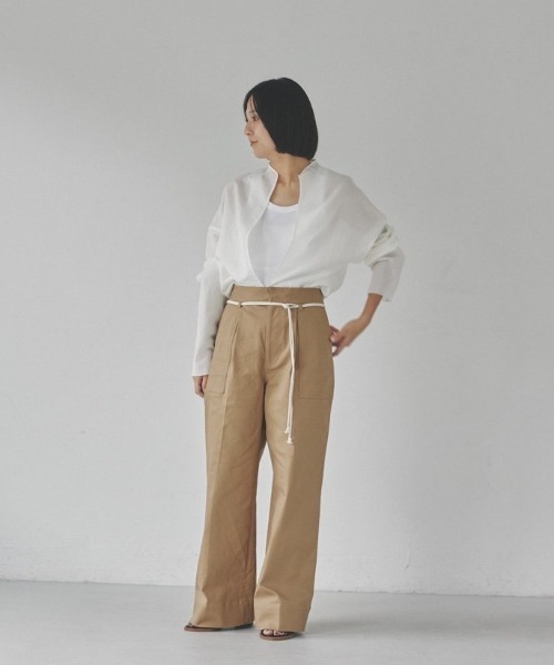 「TODAYFUL」 チノパンツ 36inch ベージュ レディース_7