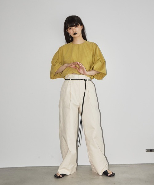 「TODAYFUL」 チノパンツ 36inch ベージュ レディース_9