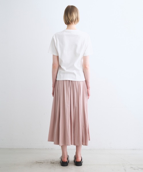 スリードッツthree dots ジャージーコレット ウィンドフレアスカートxs three dots（スリー ドッツ） スカート ジャージーコレット ウィンド