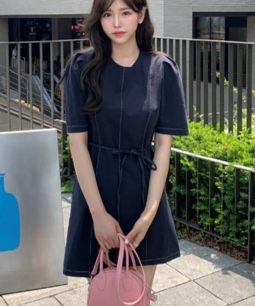 ワンピース 半袖 ワンピース「韓国ファッション」 : ZOZOTOWN Yahoo!店