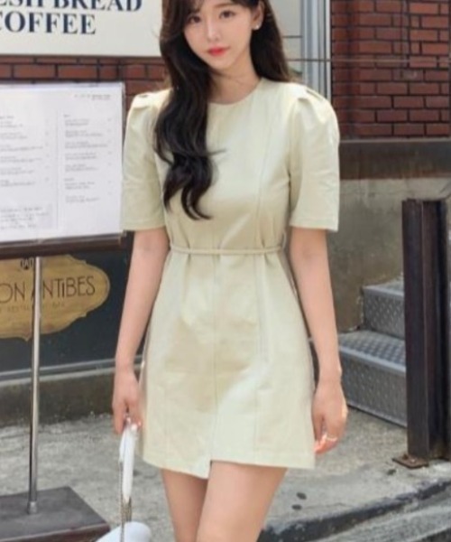 ワンピース 半袖 ワンピース「韓国ファッション」 : ZOZOTOWN Yahoo!店