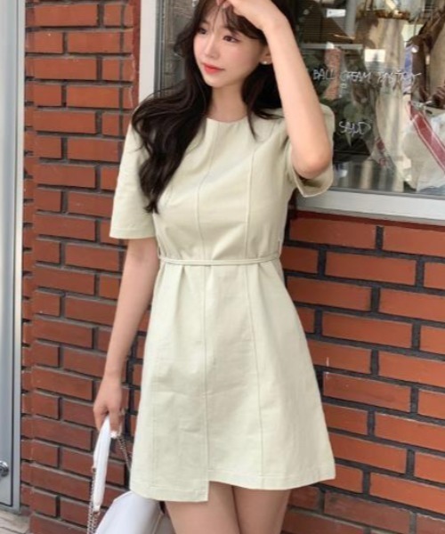 ワンピース 半袖 ワンピース「韓国ファッション」 : ZOZOTOWN Yahoo!店