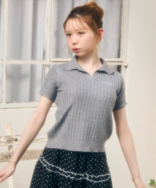 TITTY＆CO.（ティティーアンドコー） tシャツ 半袖 ワンポイントロゴ