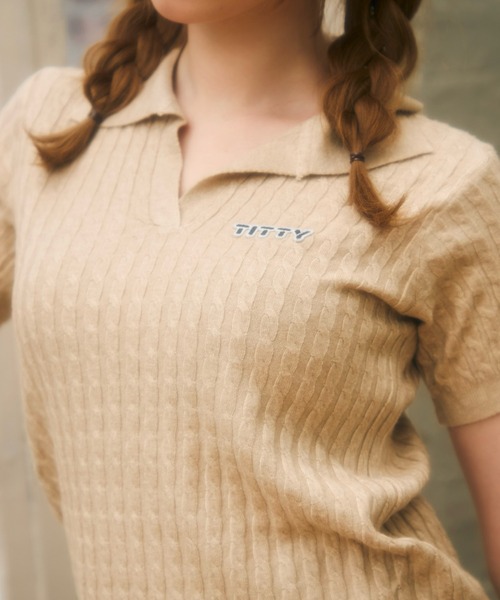 TTD 【⭐︎ ttty様⭐︎】【美品・数量限定】 TITTY＆CO.（ティティーアンドコー） tシャツ 半袖 ワンポイントロゴ