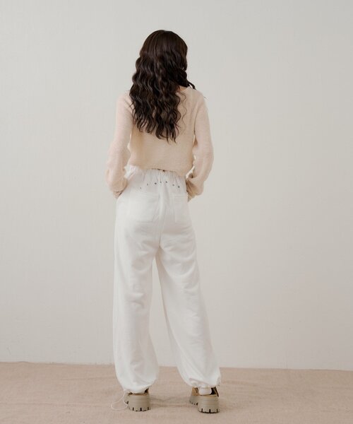 「Chico」 スウェットパンツ FREE グレー レディース_画像3