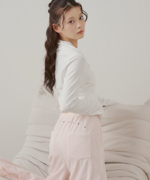 「Chico」 スウェットパンツ FREE グレー レディース_画像9