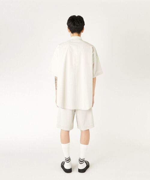 N.HOOLYWOOD オープンカラーシャツ 半袖 STUDIOUS別注 36 N.HOOLYWOOD COMPILE シャツ 半袖 HALF SLEEVE SHIRT メンズ