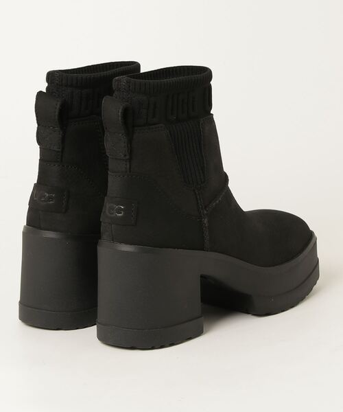 「UGG」 ブーツ 25cm ブラック レディース_画像2