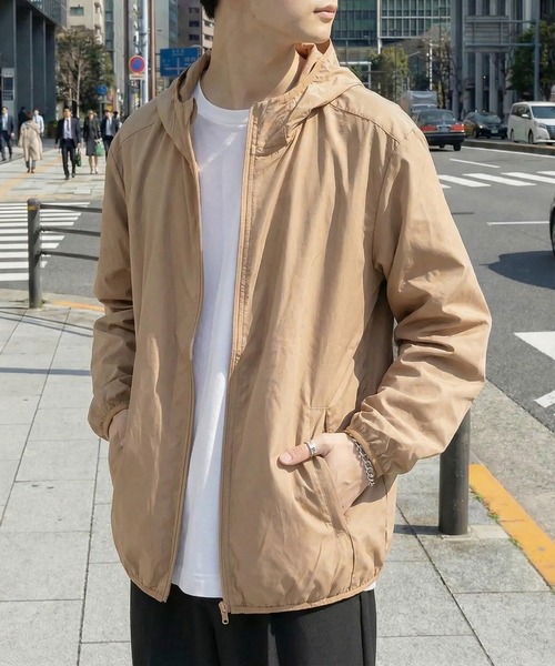 「LIFEMAX」 「MJ0086」マウンテンパーカー M アイボリー メンズ_画像4