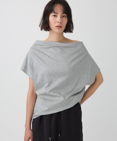 tシャツ スムースドレーププルオーバー レディースの画像