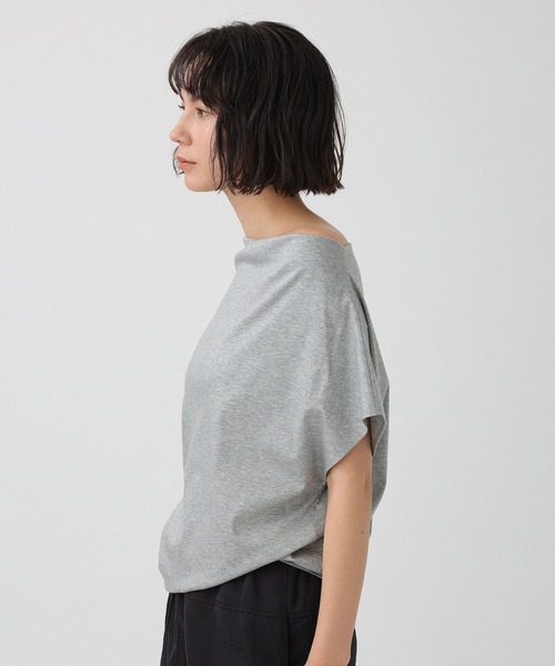tシャツ スムースドレーププルオーバー レディースの画像