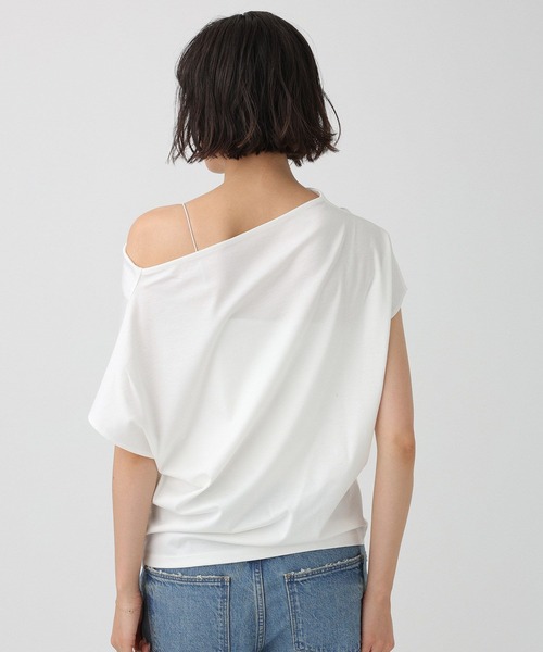 tシャツ スムースドレーププルオーバー レディースの画像