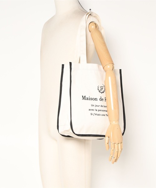 「Maison de FLEUR」 トートバッグ FREE アイボリー レディース_画像6
