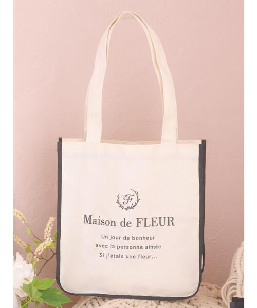 「Maison de FLEUR」 トートバッグ FREE アイボリー レディース_画像7