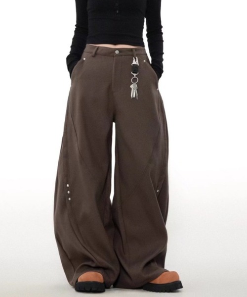 「VIBGYOR」 「jeuniFe」パンツ LARGE ブラック メンズ_画像3