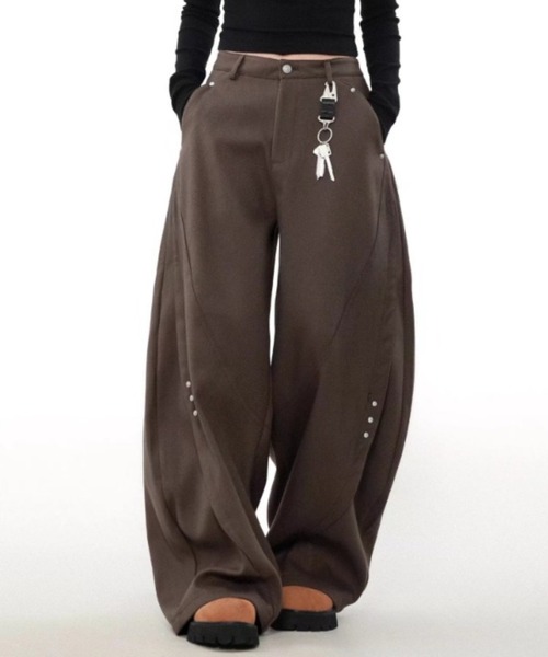 「VIBGYOR」 「jeuniFe」パンツ LARGE ブラック メンズ_画像4