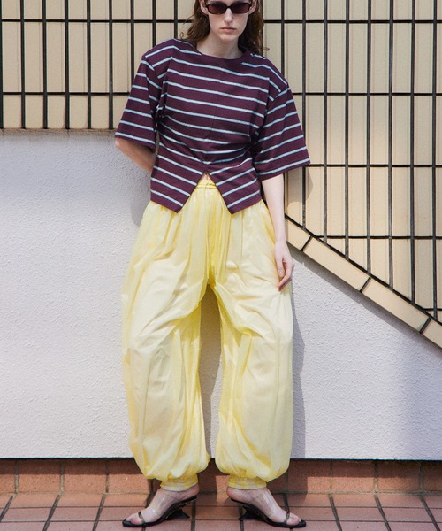 MAISON SPECIAL（メゾンスペシャル） tシャツ 半袖 Power Shoulder T