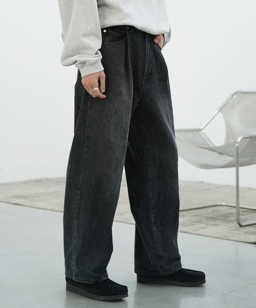 「WYM LIDNM」 デニムパンツ M ブルー メンズ_画像3
