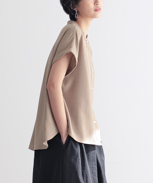 「for/c」 半袖ブラウス M スミクロ レディース_画像4