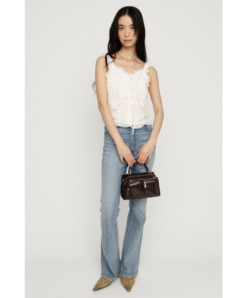 SLY（スライ） キャミソール SHEER SQUEEZE CAMI TOPS シアー