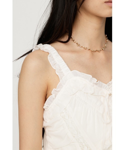 SLY（スライ） キャミソール SHEER SQUEEZE CAMI TOPS シアー