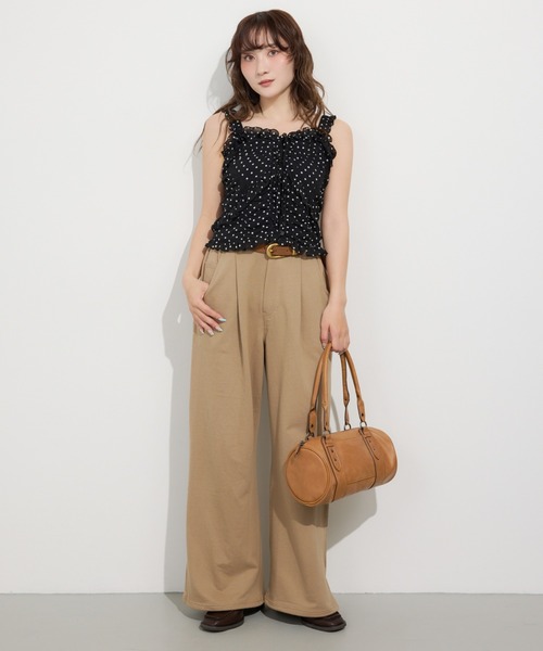SLY（スライ） キャミソール SHEER SQUEEZE CAMI TOPS シアー