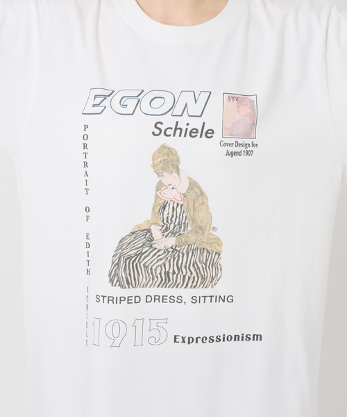 Spick＆Span（スピック アンド スパン） tシャツ 半袖 ART GRAPHIC T