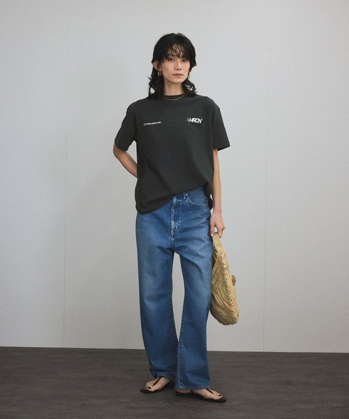 「AMERICANA」 半袖Tシャツ FREE ホワイト系その他5 レディース_画像3