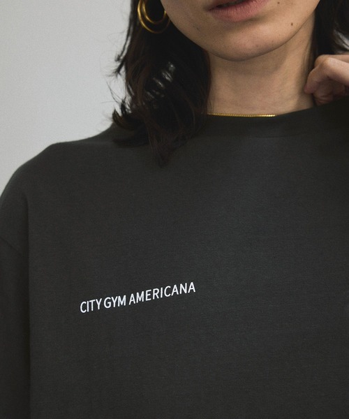 「AMERICANA」 半袖Tシャツ FREE ホワイト系その他5 レディース_画像6