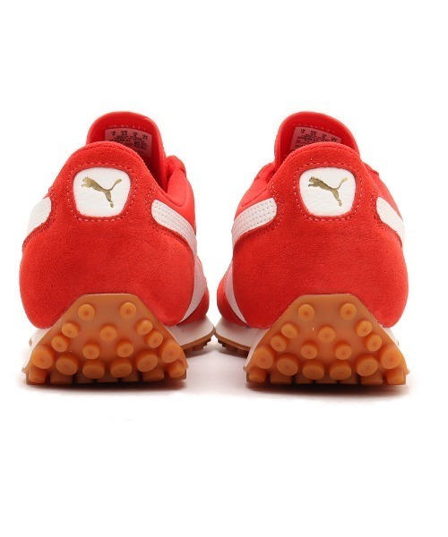 「PUMA」 ローカットスニーカー 23.0cm レッド メンズ_画像6