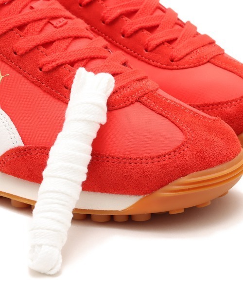 「PUMA」 ローカットスニーカー 23.0cm レッド メンズ_画像7