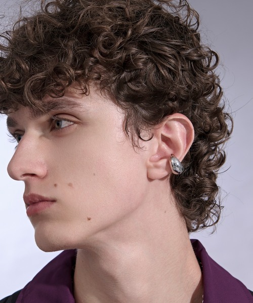 Ellno Loset（エルノロゼット） イヤーカフ 「両耳用」Big silver cuff