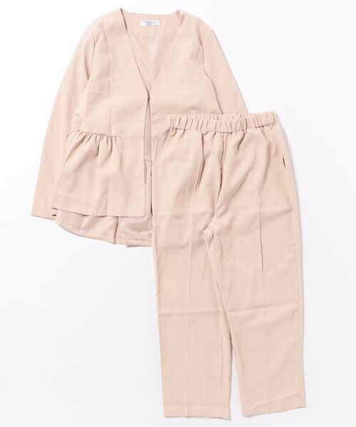 「MAISON DE THERESE」 「amesun」セットアップ L ライトピンク レディース_画像2