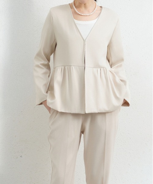 「MAISON DE THERESE」 「amesun」セットアップ L ライトピンク レディース_画像4