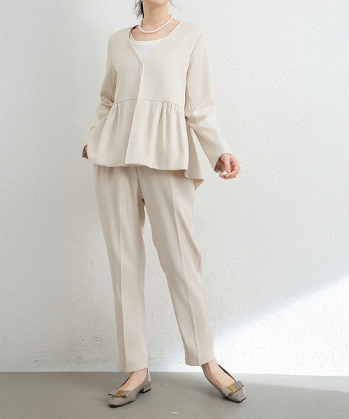 「MAISON DE THERESE」 「amesun」セットアップ L ライトピンク レディース_画像7