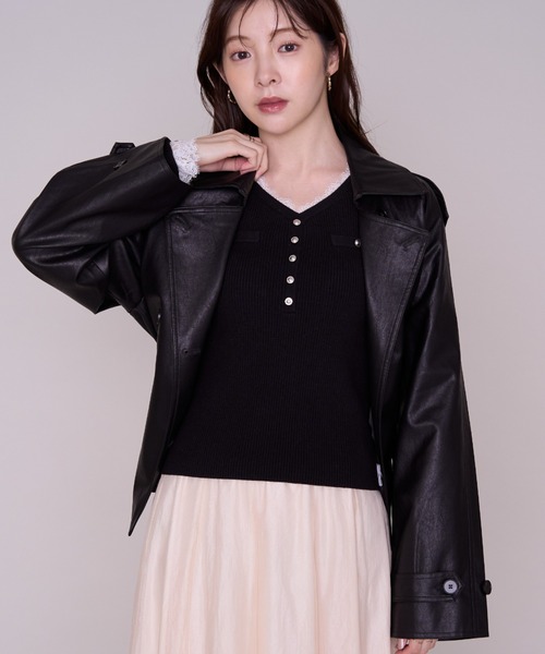 MISCH MASCH（ミッシュマッシュ） レザージャケット ライダース 2026