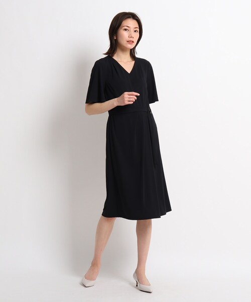 大得価豊富な ワンピース - 通販 - PayPayモール フレアスリーブジャージワンピース ZOZOTOWN PayPayモール店 豊富な限定SALE