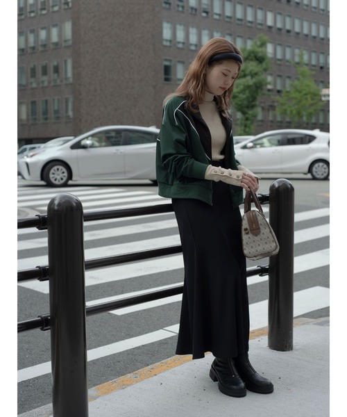 【jumelle】　レザーブーツ　厚底　ジップブーツ　　黒　サイズ23.5㎝ jumelle ブーツ 「厚底/ブーツ人気No1」ジップブーツ レディース