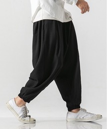 【23AW NEW】LOEWE_women / テーパード バルーン パンツ / Black NEW GENTLEMAN パンツ ワイドテーパード バルーンパンツ メンズ