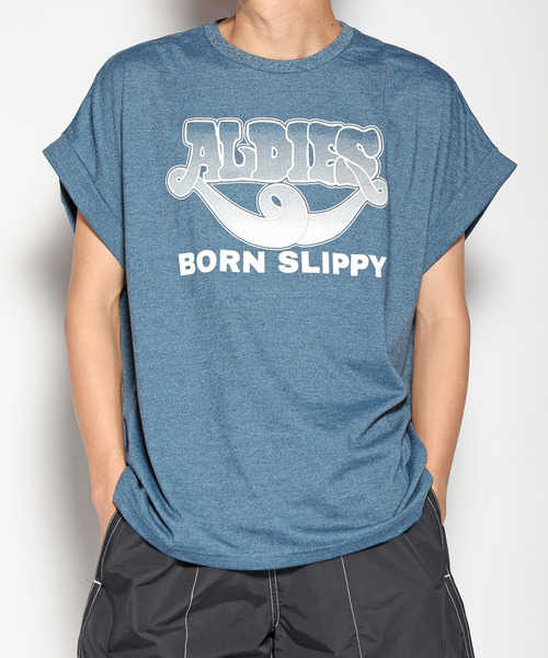 ALDIES tシャツ Born Slippy Roll T / ボーンスリッピーロールT メンズ
