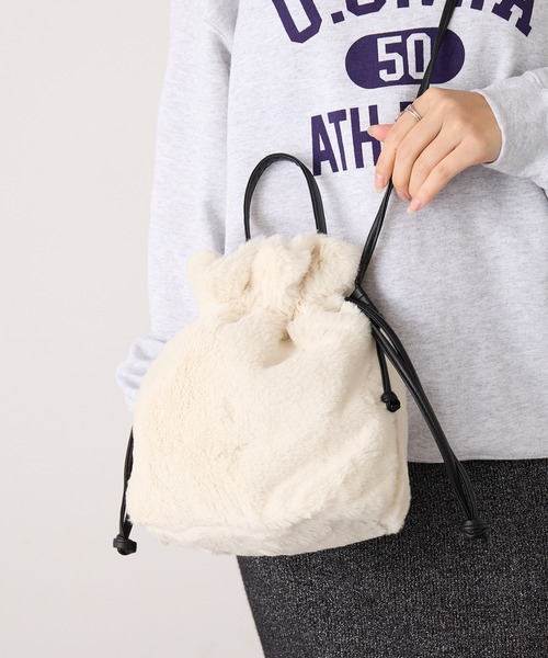 CHAFF 巾着ショルダーバッグ SETUP7（セットアップセブン） ショルダーバッグ バッグ 「SETUP7