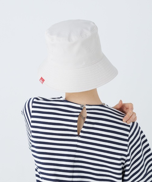 EDWIN（エドウィン） 帽子 ハット 「EDWIN」ロゴ刺繍バケットハット