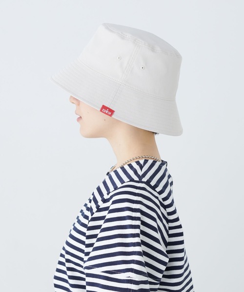 EDWIN（エドウィン） 帽子 ハット 「EDWIN」ロゴ刺繍バケットハット