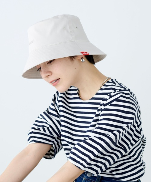 EDWIN（エドウィン） 帽子 ハット 「EDWIN」ロゴ刺繍バケットハット
