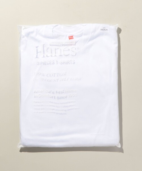 Hanes（ヘインズ） tシャツ 「別注」 3PACK T-SHIRTS/パックTシャツ